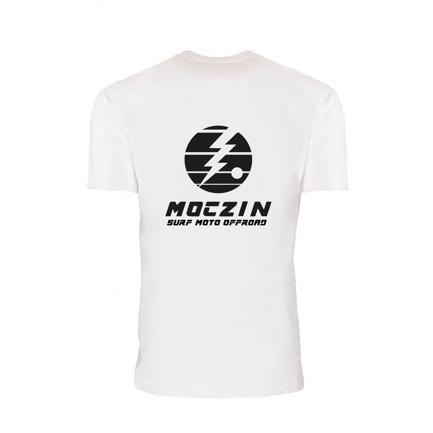 Moczin Surf Moto Offroad T Shirt White